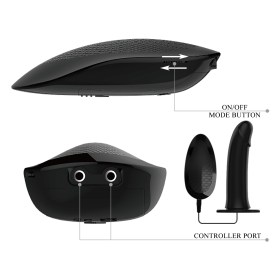 Crni strap on sa gaćicama i vibracijom BW 22055 -13